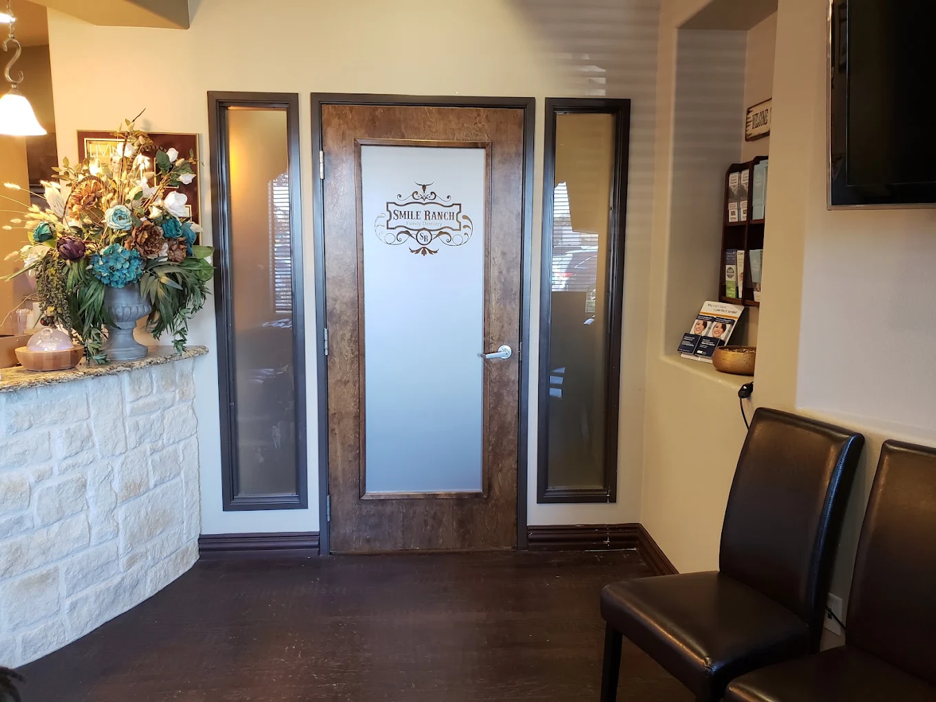 Smile Ranch Dentistry reception and waiting area